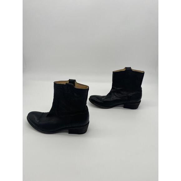 Black Frye Leather Womens Boots (SB9) - Picture 4 of 15